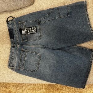 Ksubi Blue Jean Shorts
